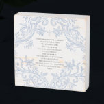 Our Father catholic prayer Wooden Box Sign<br><div class="desc">catholic prayer wall art</div>