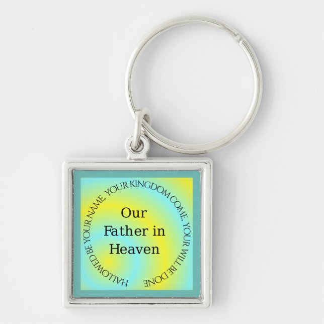 OUR FATHER IN HEAVEN KEYCHAIN (Front)