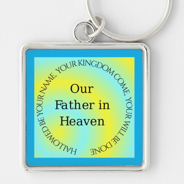 OUR FATHER IN HEAVEN KEYCHAIN (Front)