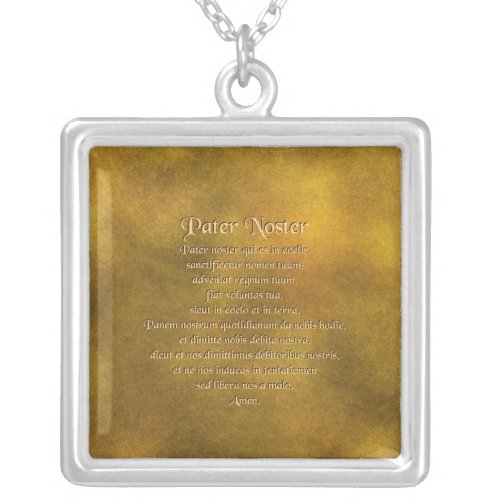 Our Father In Latin Necklace