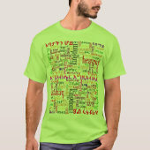 Our Father Prayer የአባታችን ሆይ ጸሎት Amharic T-Shirt (Front)