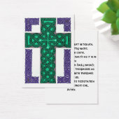 Our Father prayer cards (Desk)