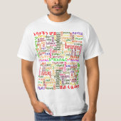 Our Father Prayer In Amharic የአባታችን ሆይ ጸሎት Amharic T-Shirt (Front)