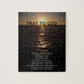Our Father Prayer Jigsaw Puzzle by politix at Zazzle