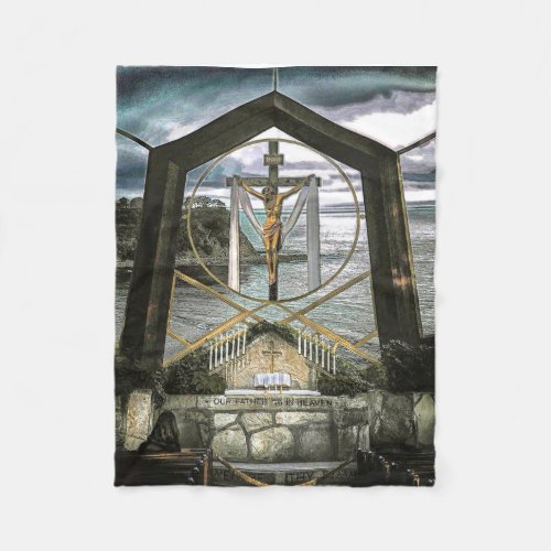  OUR FATHER WHO ART IN HEVEN   Fleece Blanket