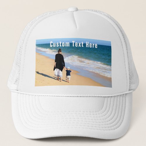 our Favorite Photo Hat Gift with Custom Text