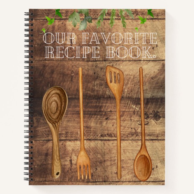 Our favorite recipe notebook (Front)