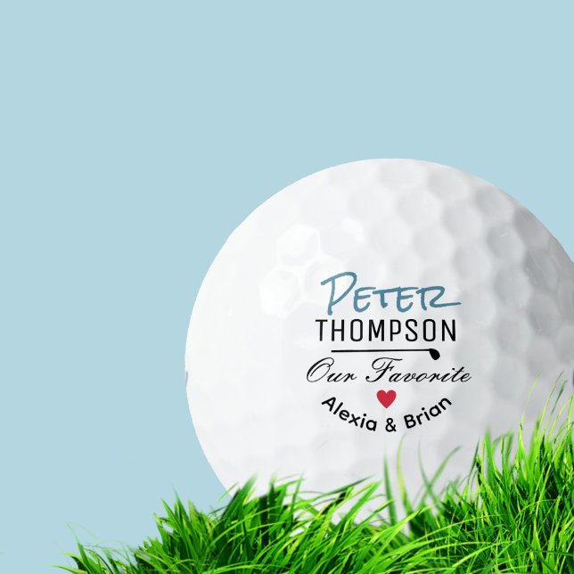 Our Favorite . We Love You Dad Golf Balls (Creator Uploaded)