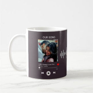 Our favourite Song – Custom Photo Coffee Mug