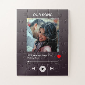 Our favourite Song – Custom Photo Jigsaw Puzzle