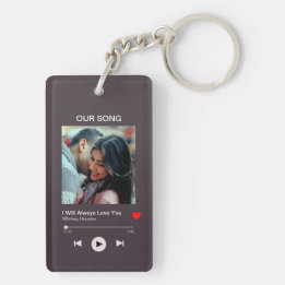 Our favourite Song – Custom Photo Keychain