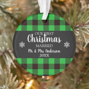 Our First Christmas Acrylic Ornament