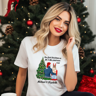 Our First Christmas As A Married Couple Woman's T-Shirt