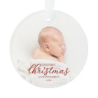 Our First Christmas As Grandparents Red Script