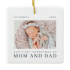Our First Christmas as Mom and Dad Modern Chic