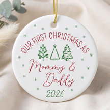Our First Christmas As Mommy and Daddy