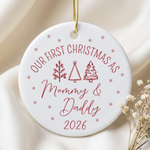 Our First Christmas As Mommy and Daddy
