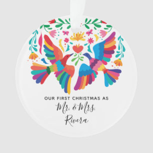 Our First Christmas as Mr. and Mrs. Ornament