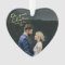 Our First Christmas as Mr & Mrs Heart Shaped Xmas