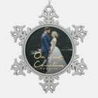 Our First Christmas as Mr. & Mrs. | Keepsake Photo