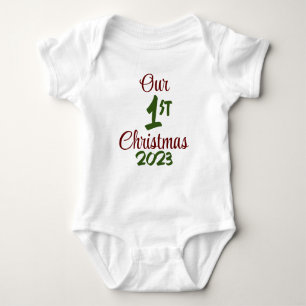 Our First Christmas Bodysuit