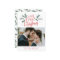 Our First Christmas Hand-lettered Newlywed Photo