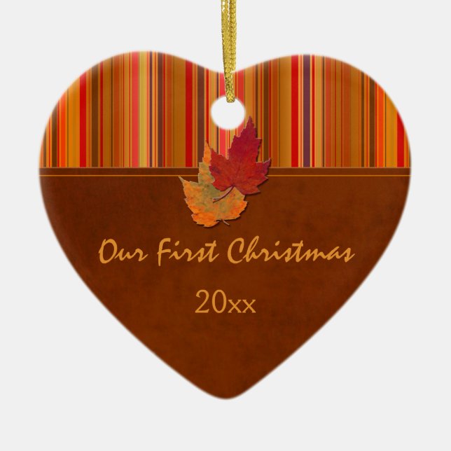 Our First Christmas Keepsake Ornament (Front)