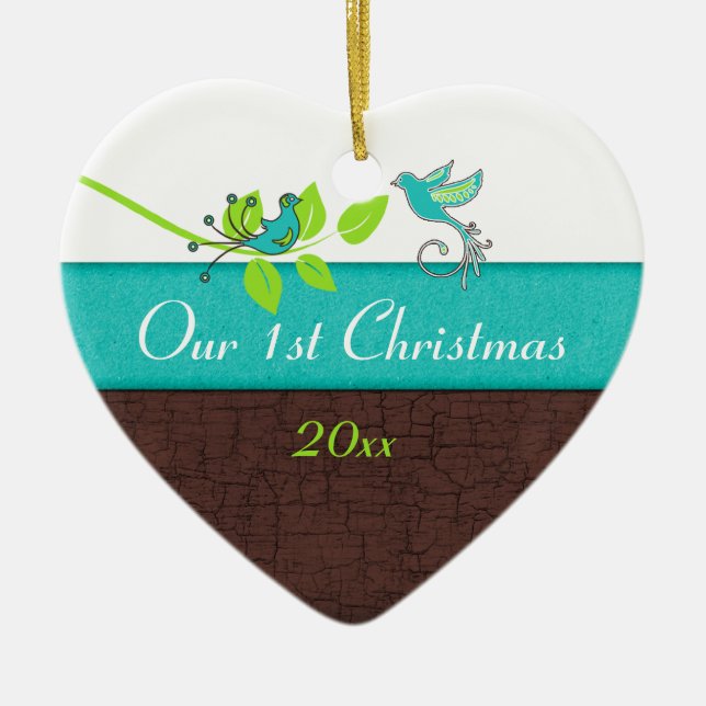Our First Christmas Keepsake Ornament (Front)