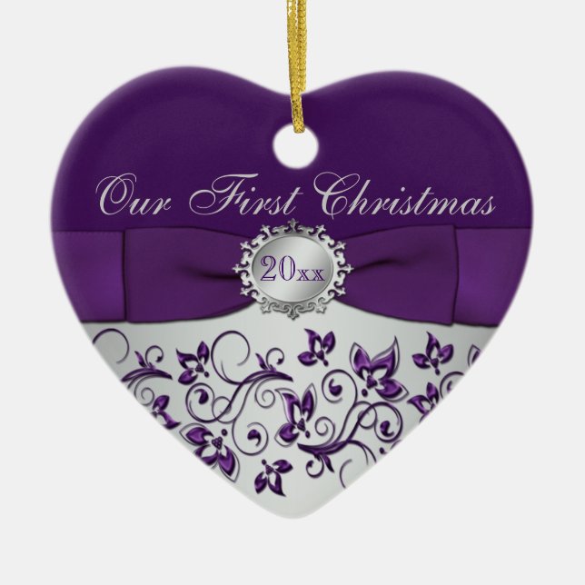 Our First Christmas Keepsake Ornament (Front)