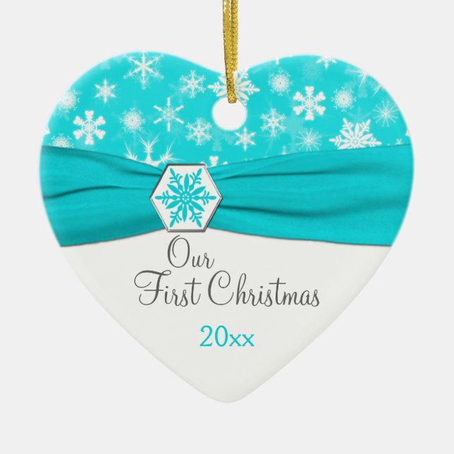 Our First Christmas Keepsake Ornament (Front)