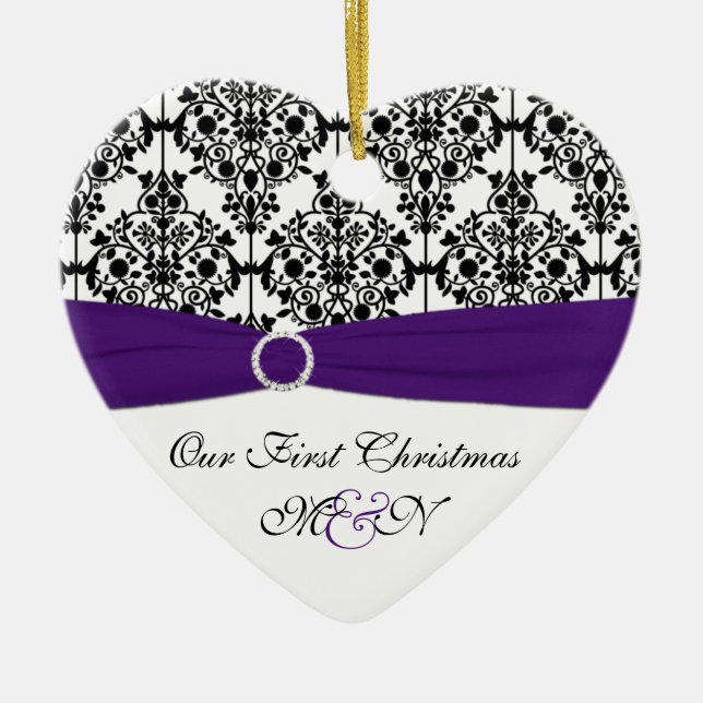 Our First Christmas Keepsake Ornament (Front)