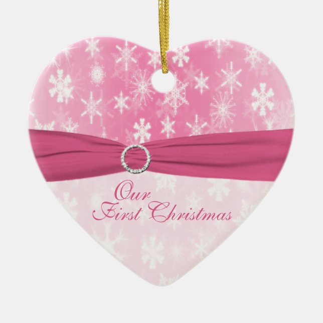 Our First Christmas Keepsake Ornament (Front)