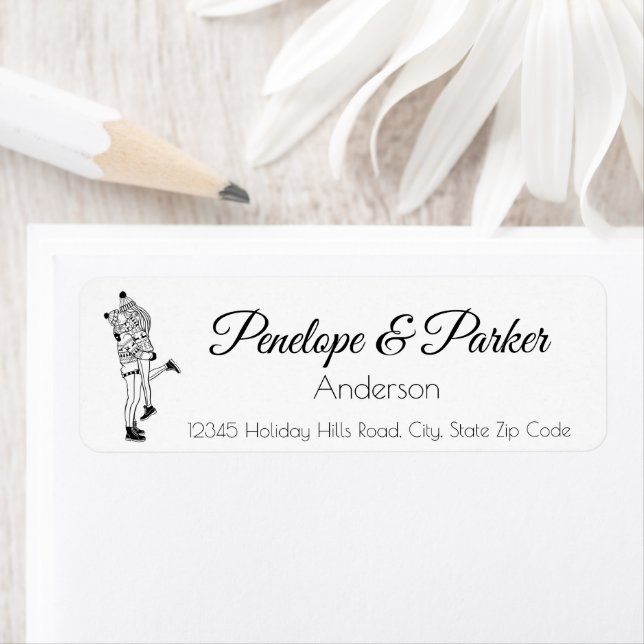 Our First Christmas  Label (Insitu)