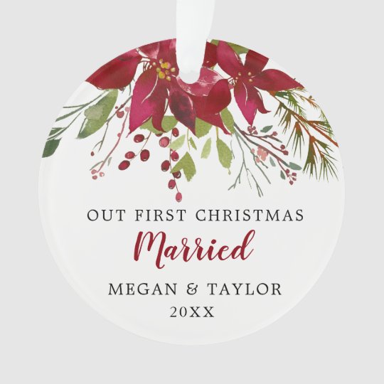 christmas ornaments for first christmas married