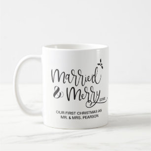 Our first christmas, Married & Merry, Mr. Coffee Mug