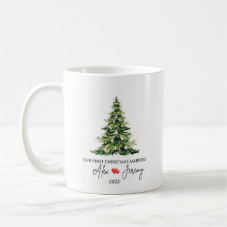 Our First Christmas Married Mug