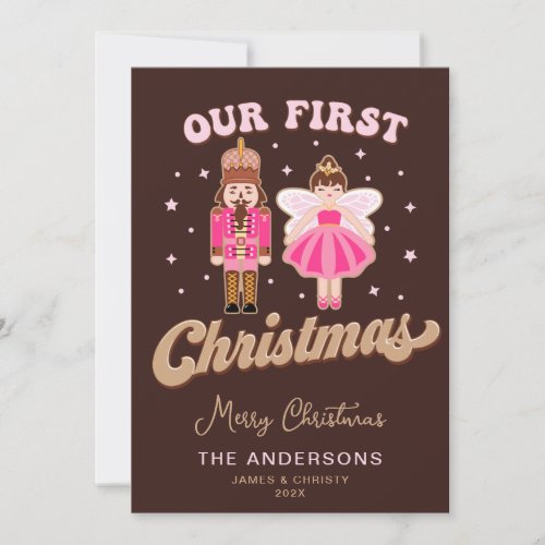 Our First Christmas Nutcracker Princess Fairy Invi Invitation