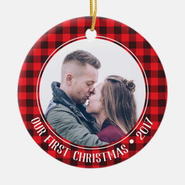 Our First Christmas Ornament (Front)