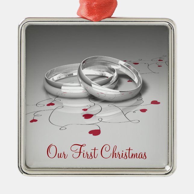 Our First Christmas Ornament (Front)