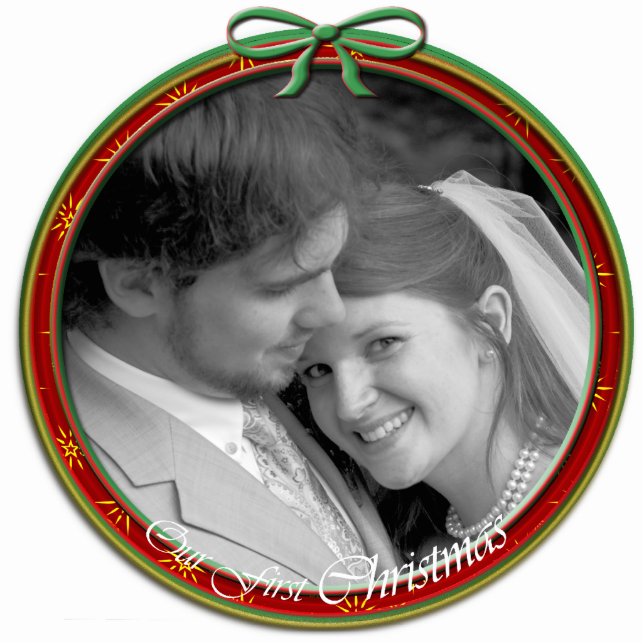 Our First Christmas Ornament (Front)