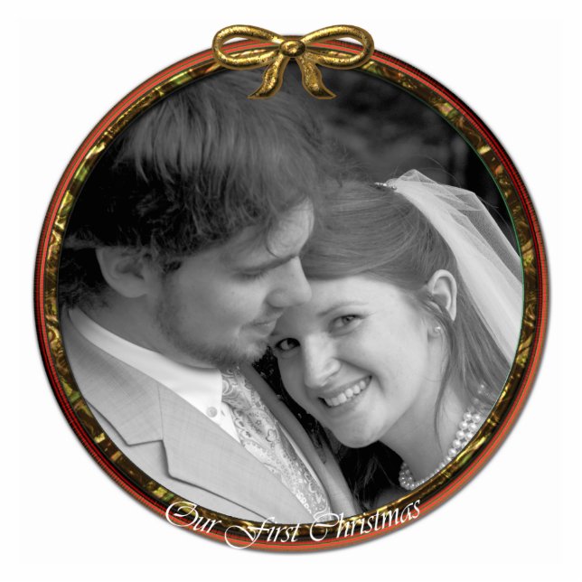 Our First Christmas Ornament (Front)