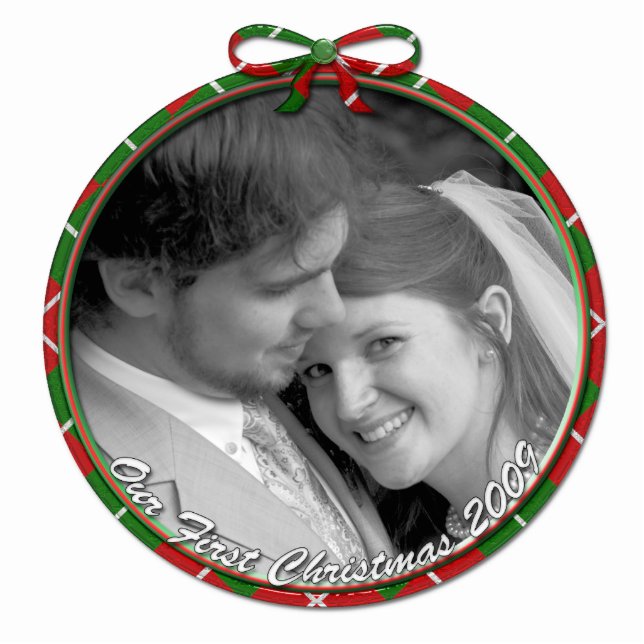 Our First Christmas Ornament (Front)