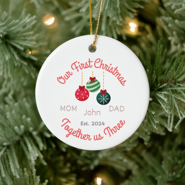 Our First Christmas Ornament 2024 (Tree)