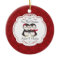 Our First Christmas Ornament Penguin Couple