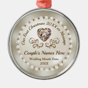 Our First Christmas Ornament Personalized