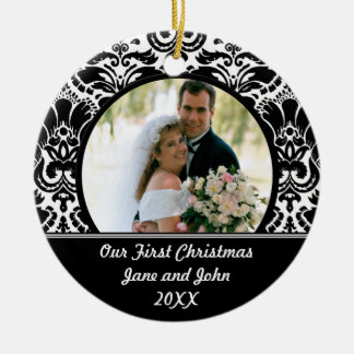 Our First Christmas Photo Ornament