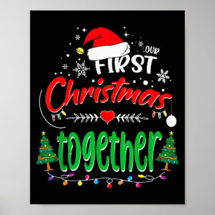 Our First Christmas Together 2021 1st Christmas Poster