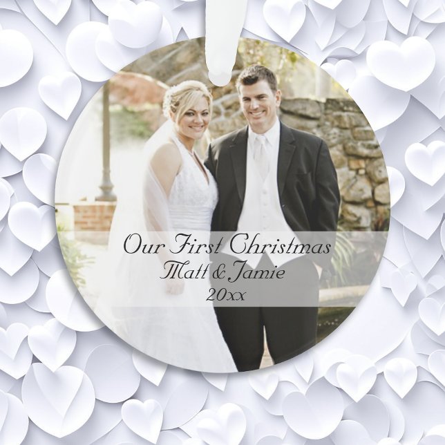 Our First Christmas Together Couple's Ornament (Creator Uploaded)