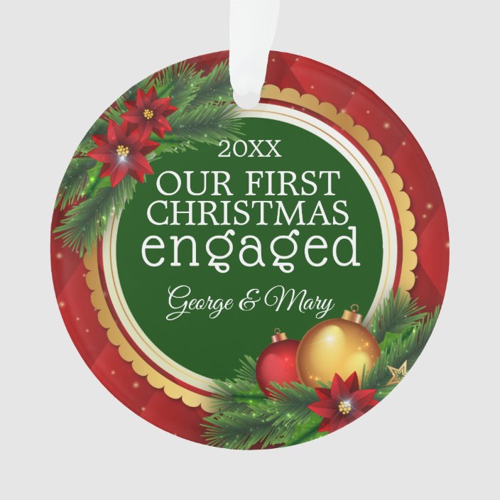 our first christmas engaged