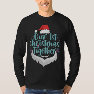 Our First Christmas Together Family Matching Gift T-Shirt